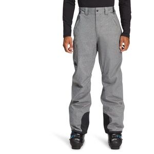 The North Face Men's Freedom Insulated Snowboard Snow Pants Grey Heather Size S